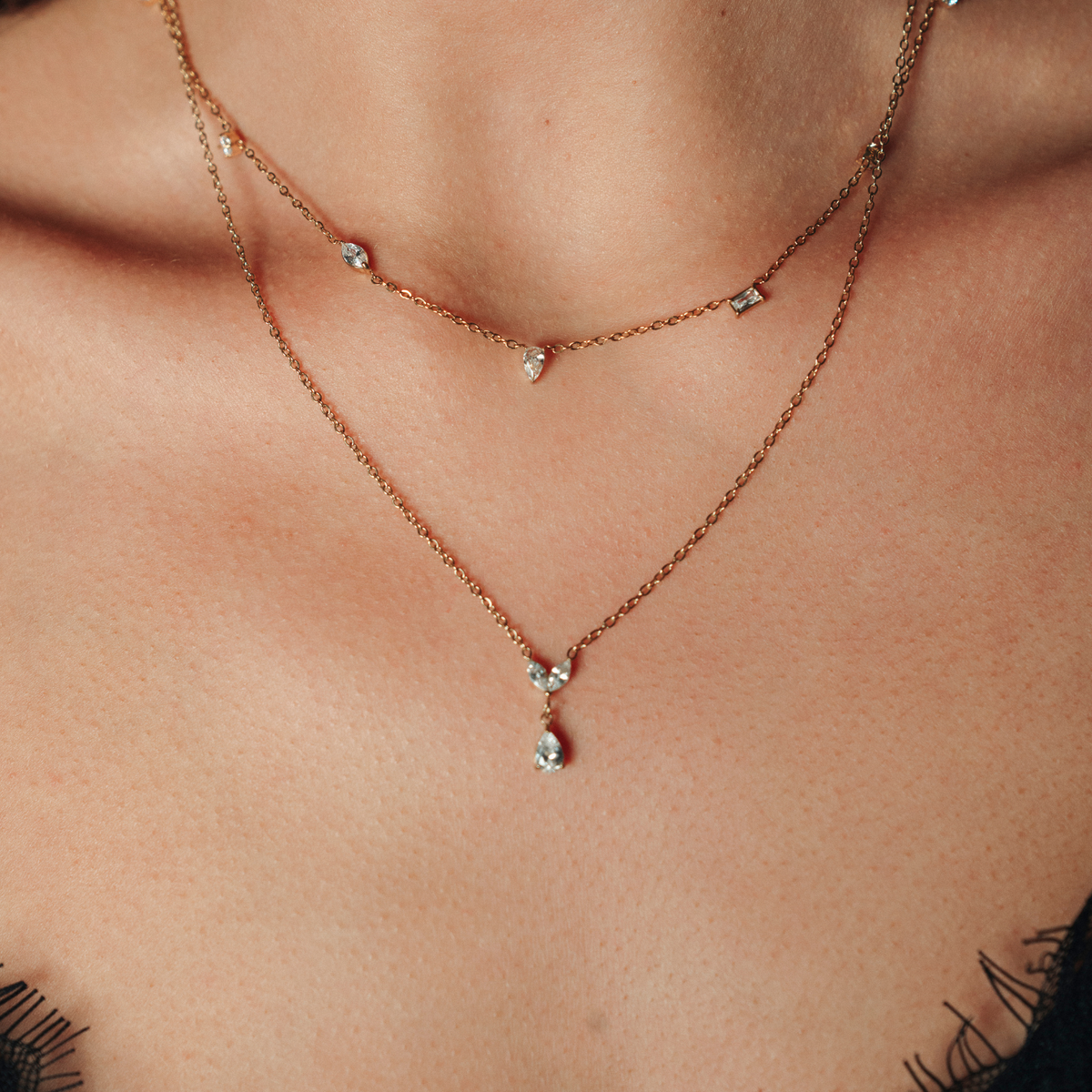 Tear Necklace - Nora & Grace Boutique