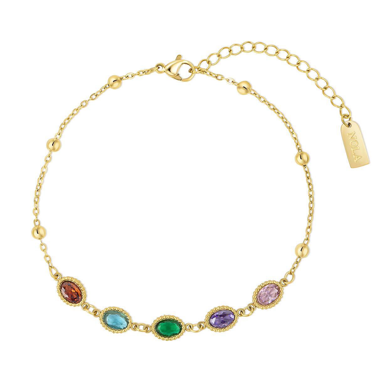 Gem Anklet - Nora & Grace Boutique