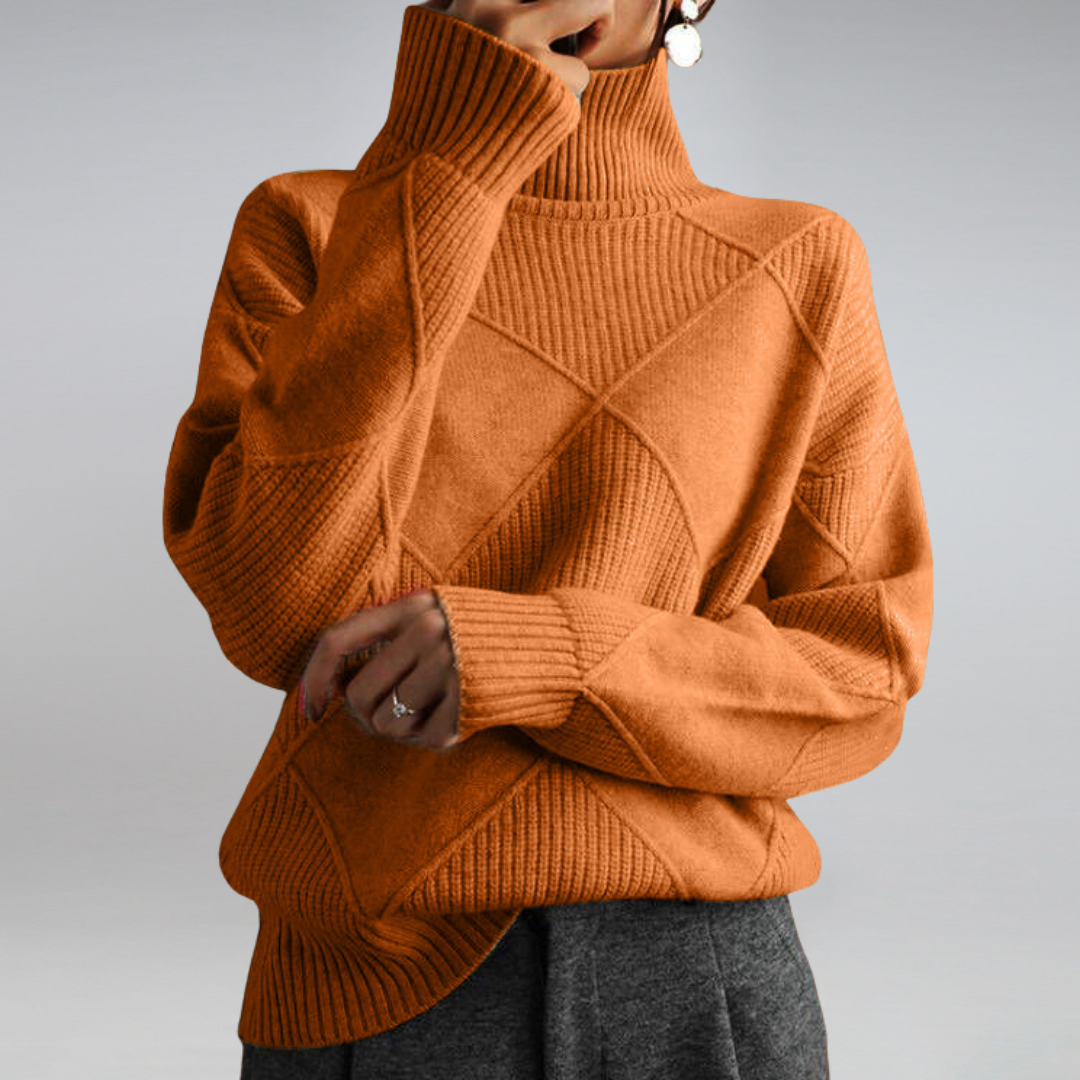 Comfortable High-Neck Sweater