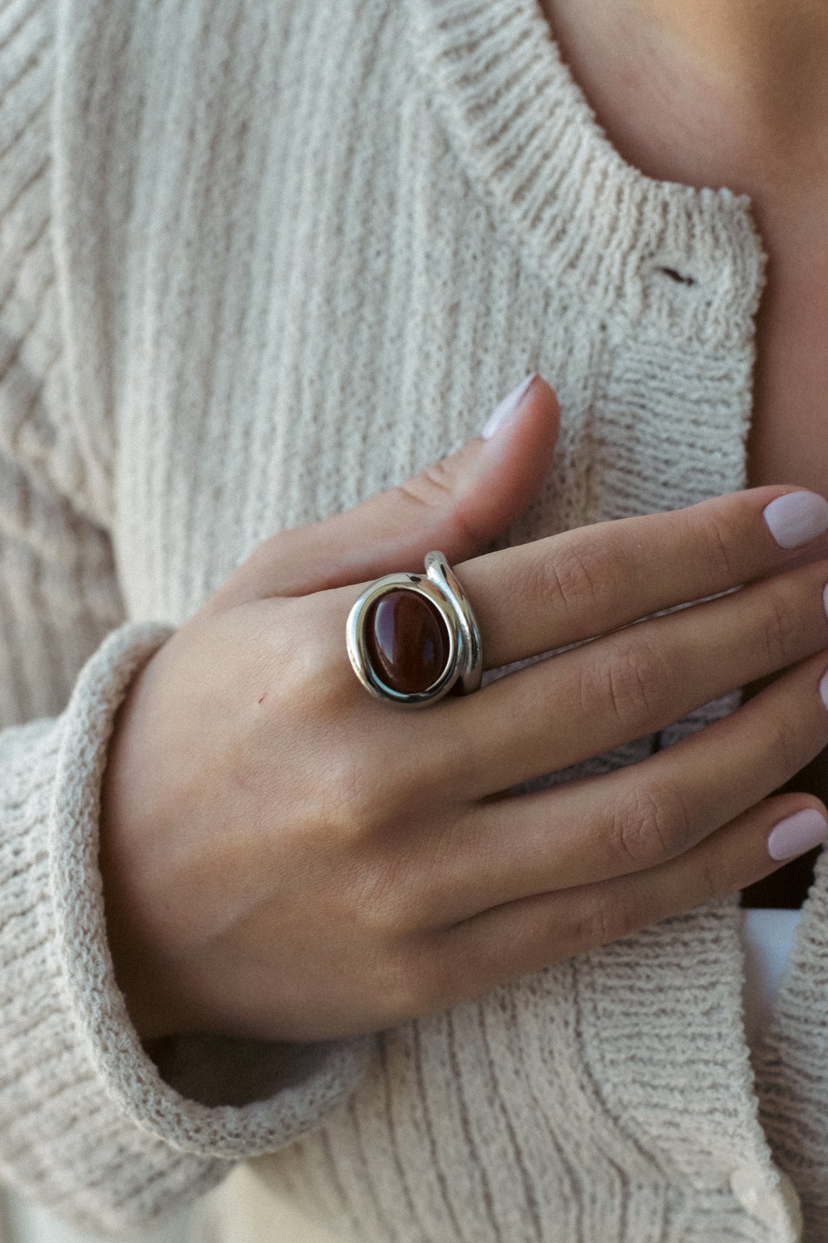 Statement Cocktail Ruby Ring - Nora & Grace Boutique