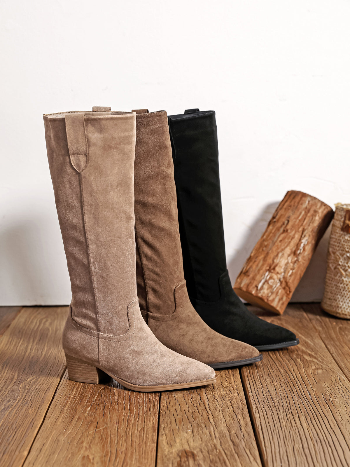 Stella Black High Boots