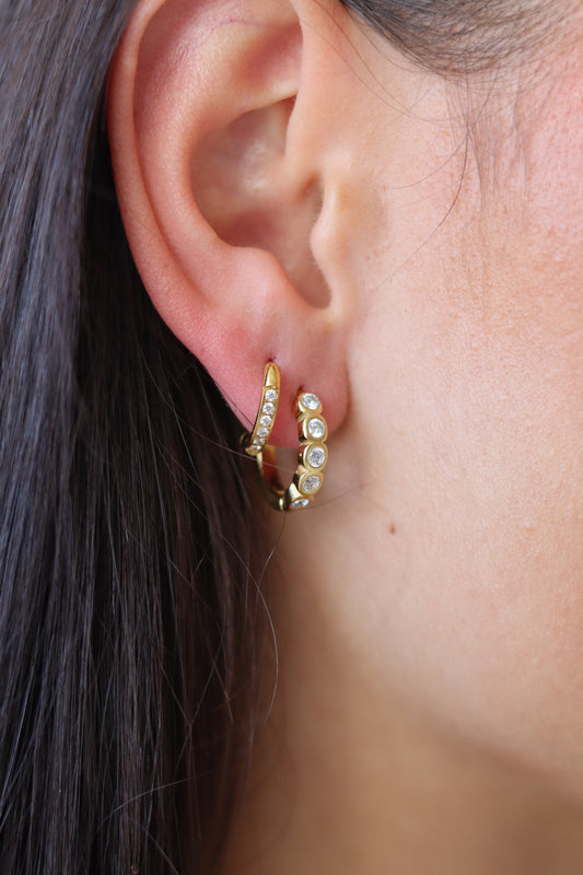 Spark Huggie Earrings - Nora & Grace Boutique