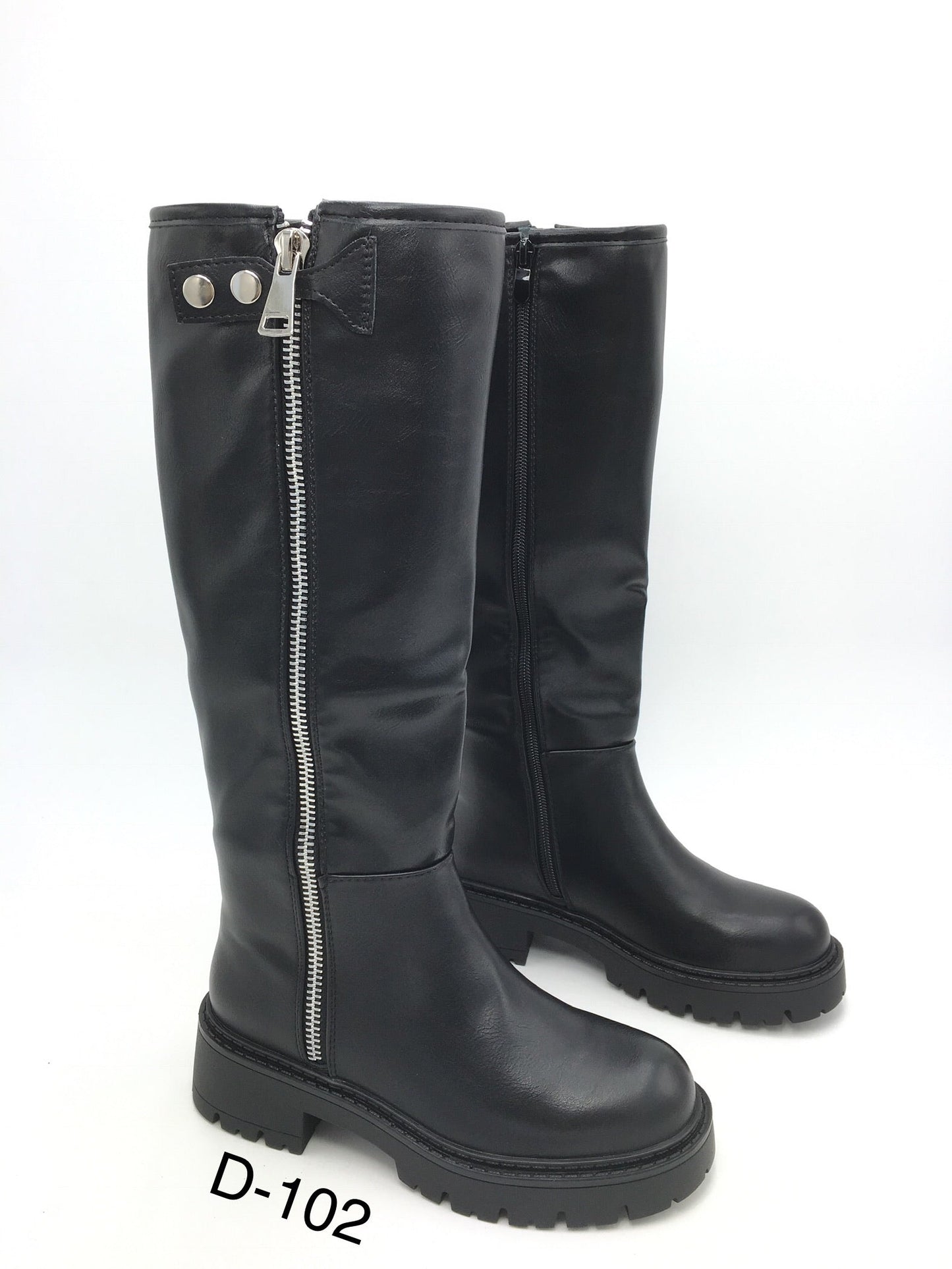 Els Black Boots (Adjustable Shaft)