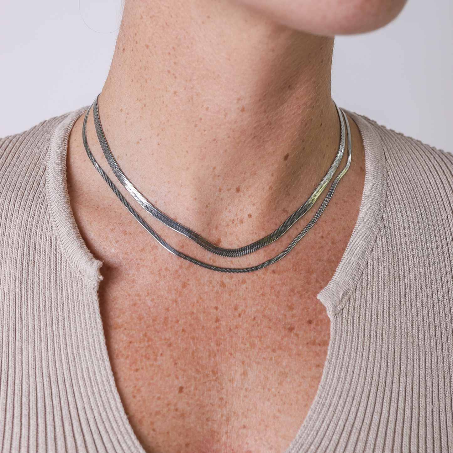 Flat Chain Necklace - Nora & Grace Boutique
