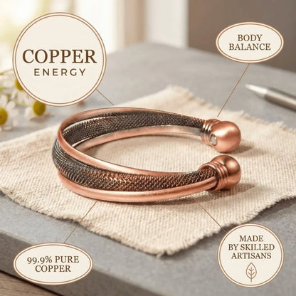 Lattice Copper Bracelet