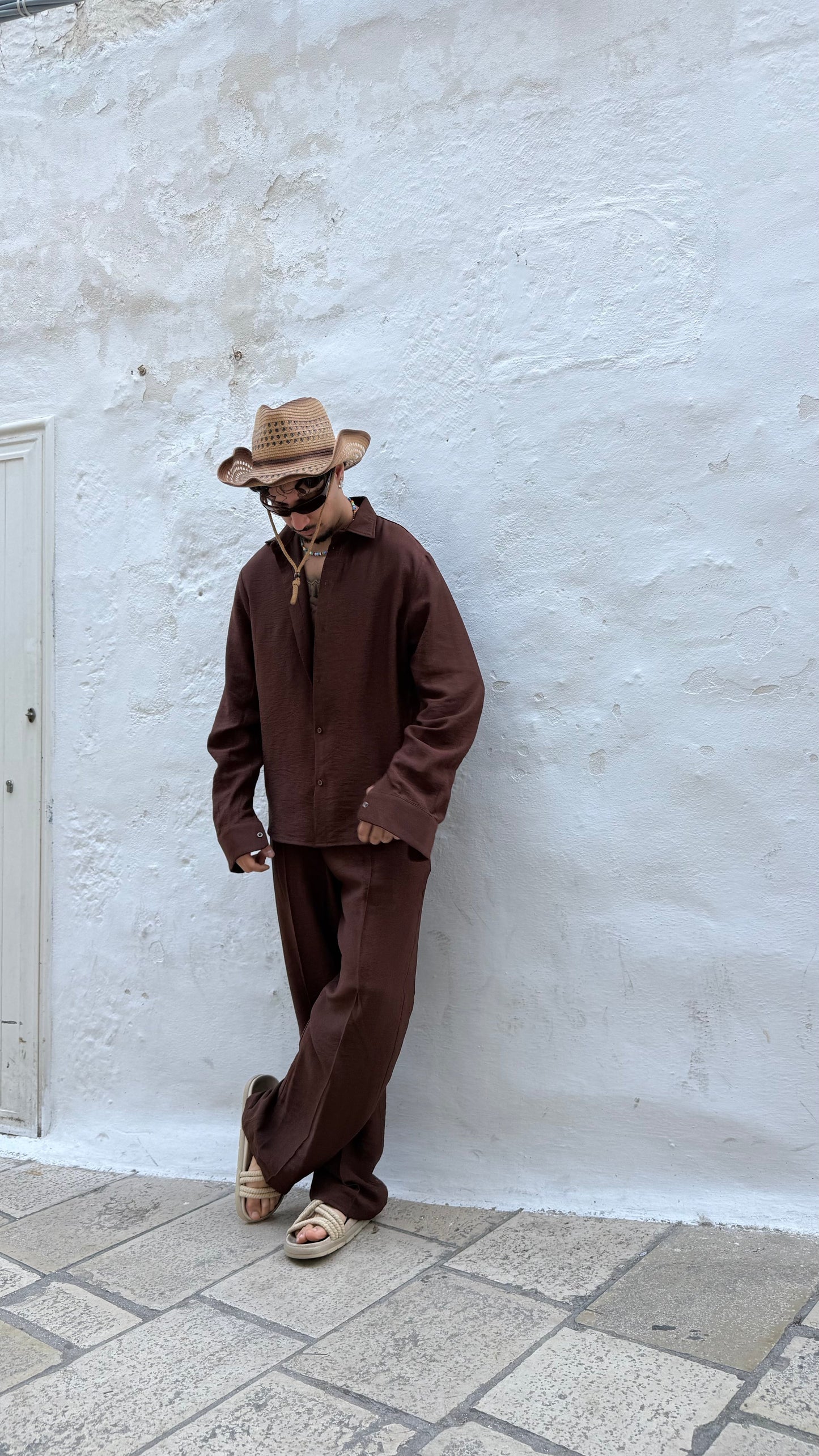 Santorini Linen Set