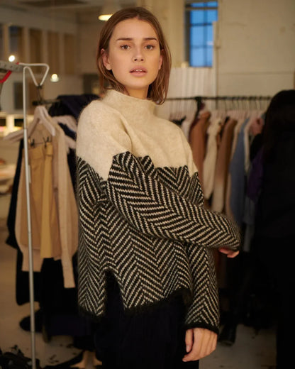 High Neck Sweater