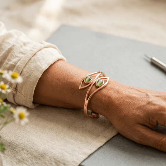 Frond Copper Bracelet