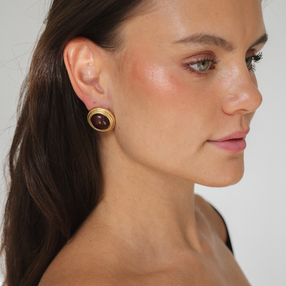 Cherry Bold Earrings - Nora & Grace Boutique