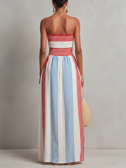Colorful Angela Striped Dress