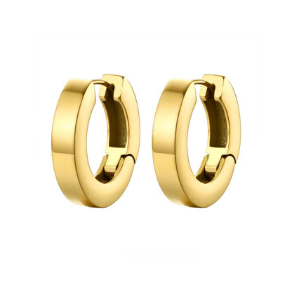 Chunk Huggies Earrings - Nora & Grace Boutique