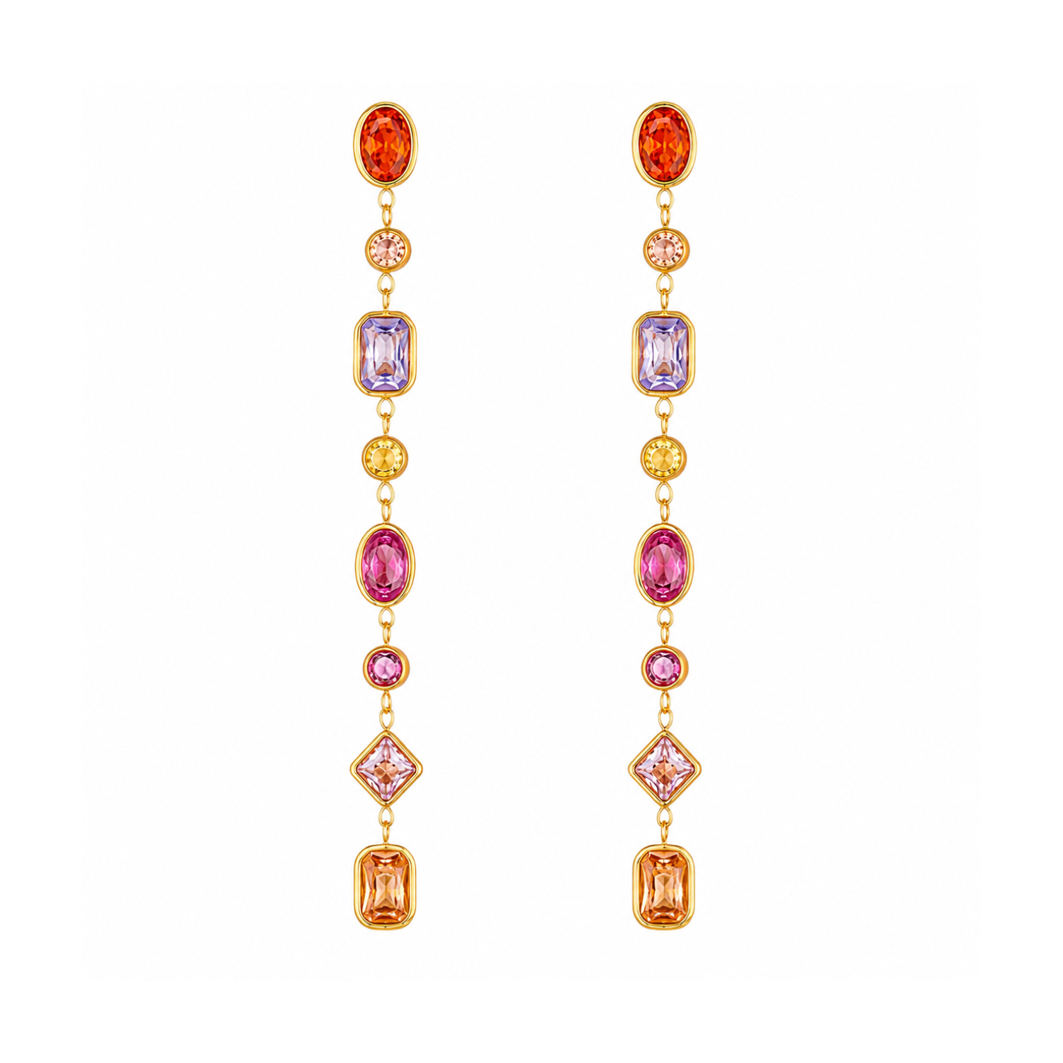 Mosaic Earrings - Nora & Grace Boutique