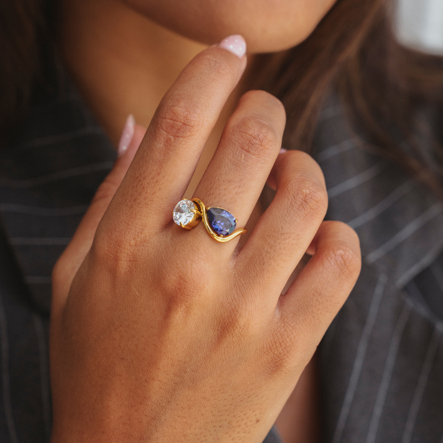 Cobalt Ring - Nora & Grace Boutique