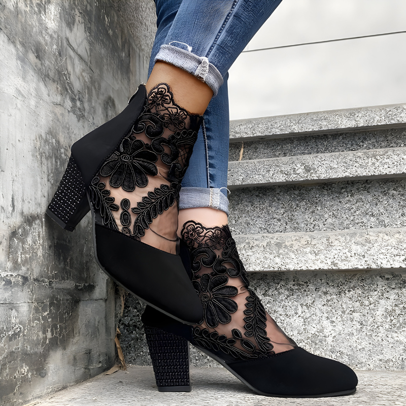 Elegant hills with lace