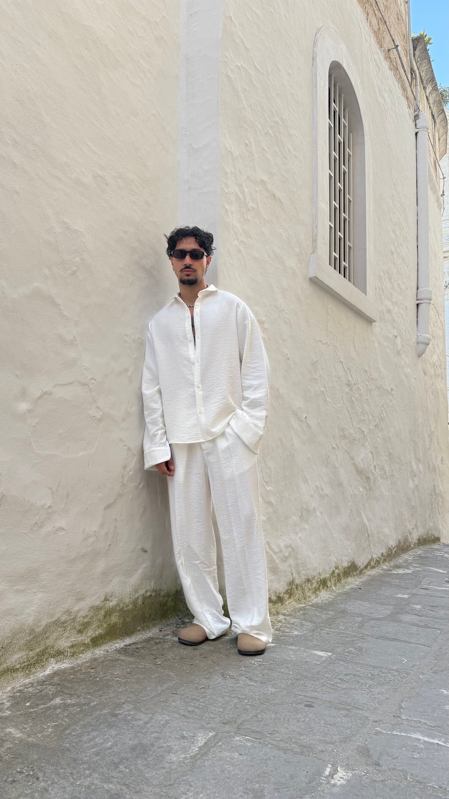 Santorini Linen Set