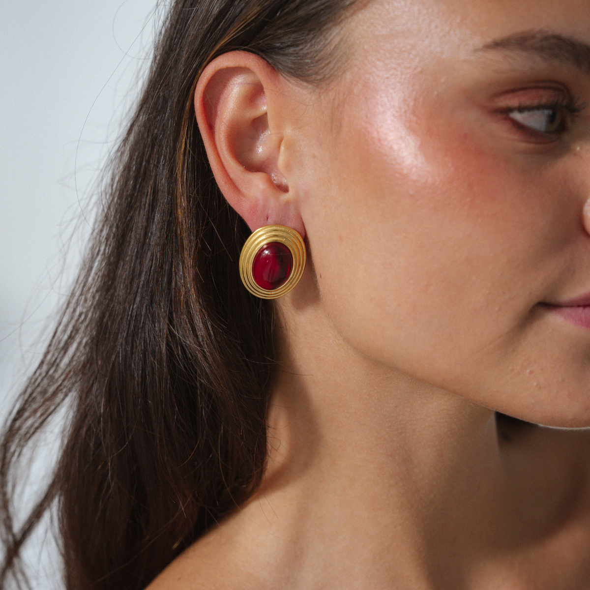 Velvet Cherry Earrings - Nora & Grace Boutique