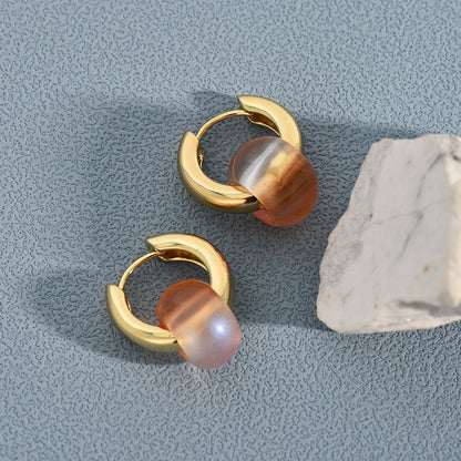 Prism Copper Earrings