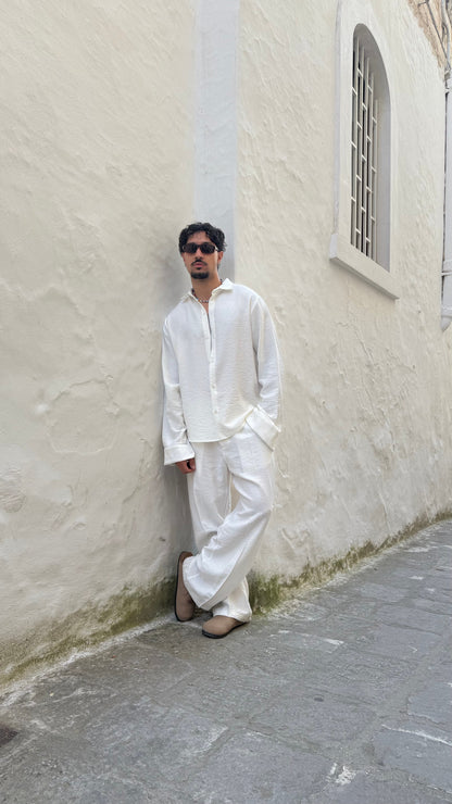 Santorini Linen Set