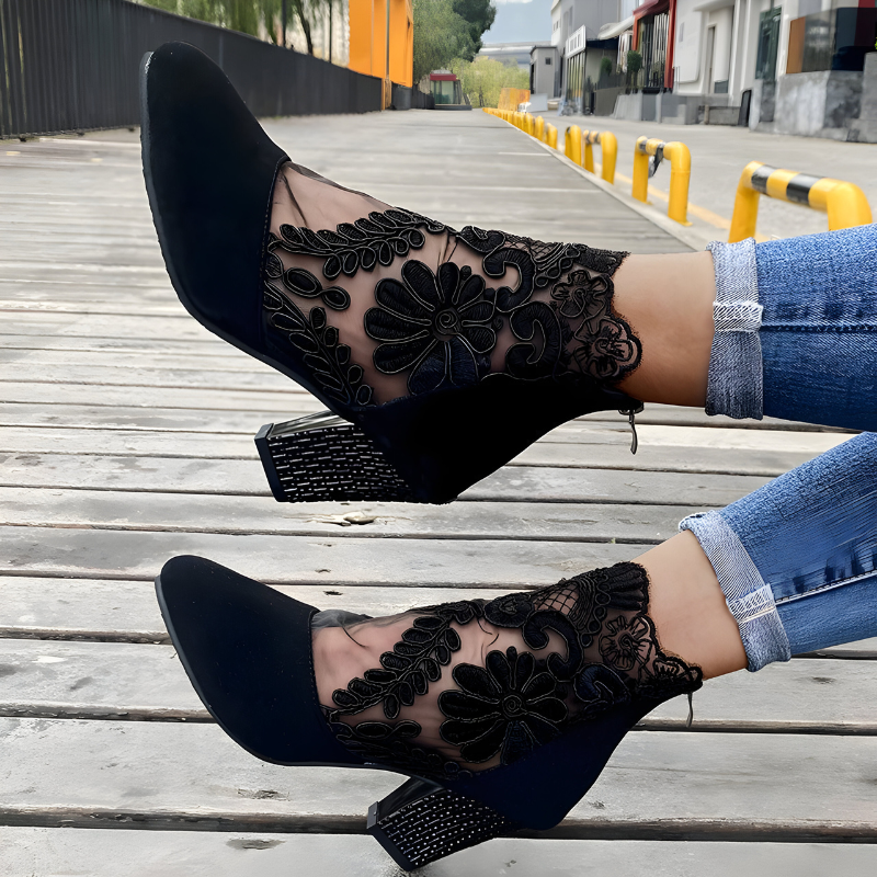 Elegant hills with lace