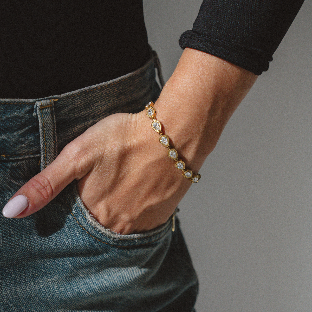 Tear Bracelet - Nora & Grace Boutique