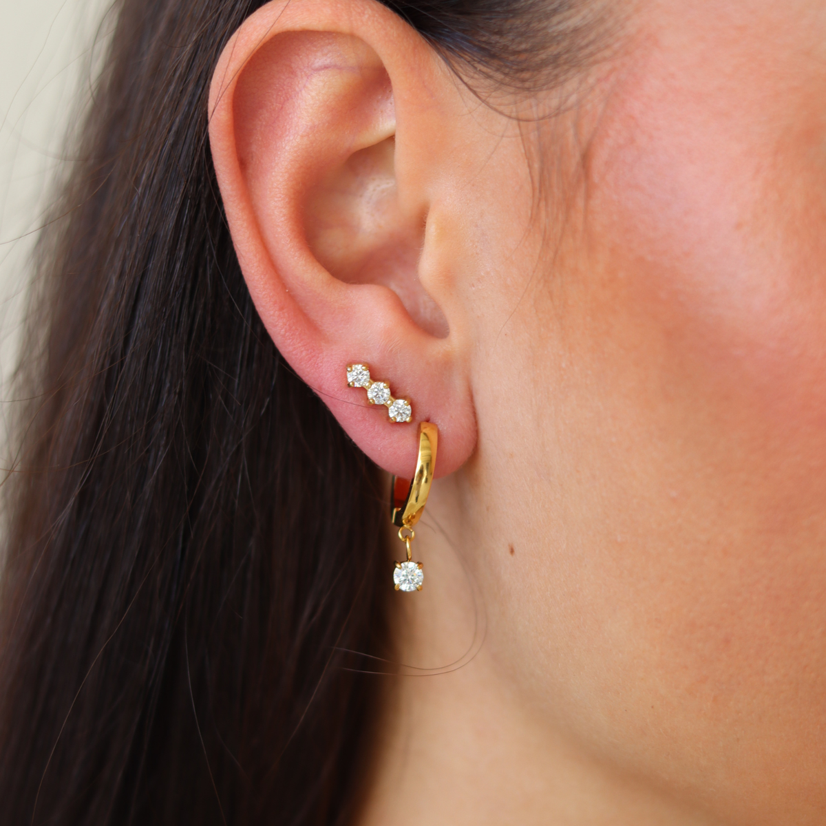 Triple Studs - Nora & Grace Boutique