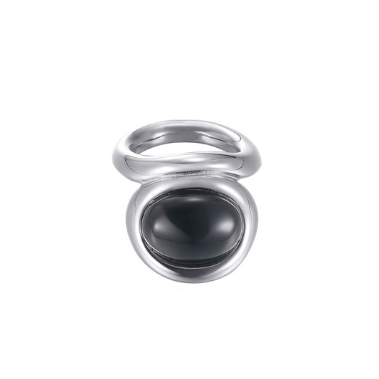 Statement Cocktail Onyx Ring - Nora & Grace Boutique
