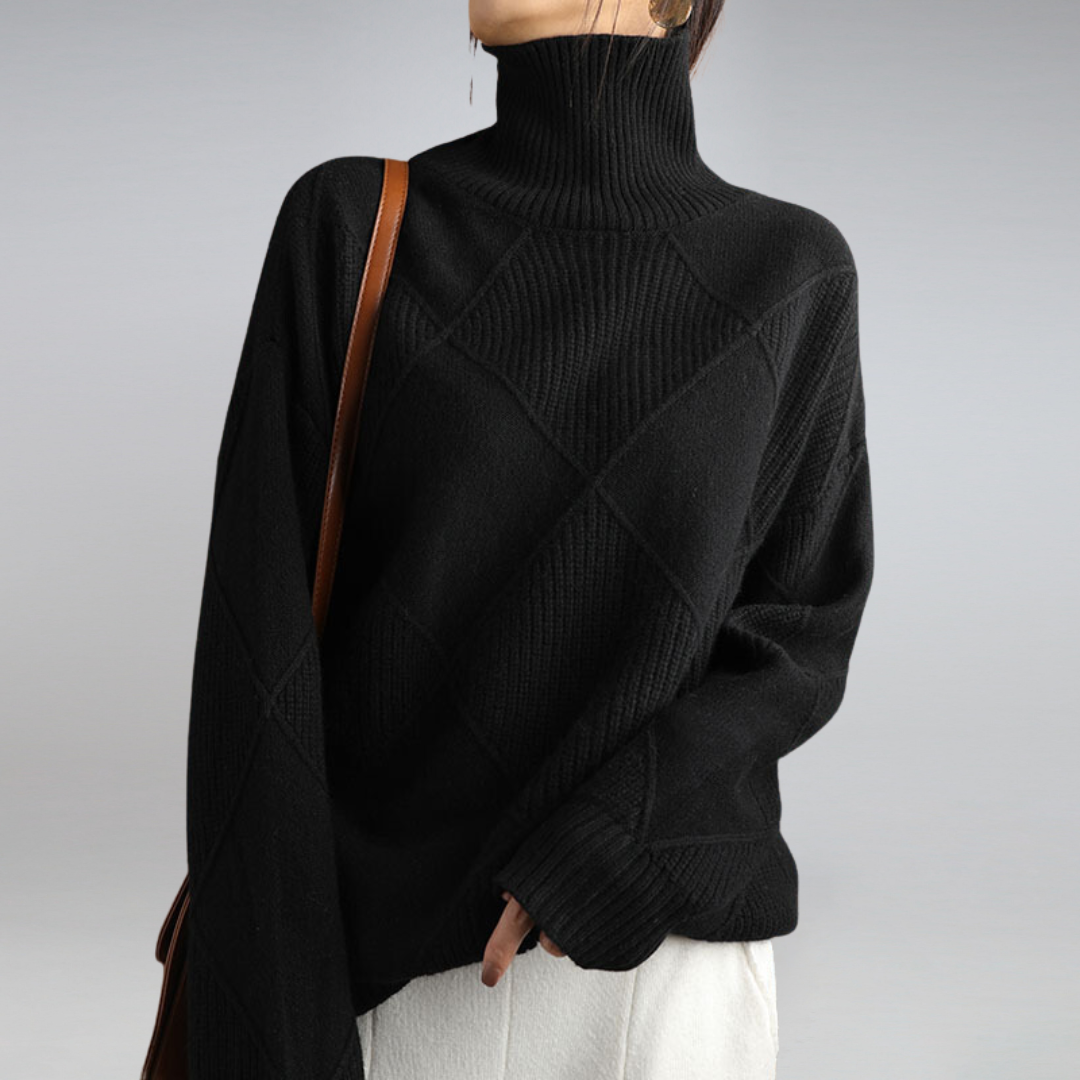 Comfortable High-Neck Sweater