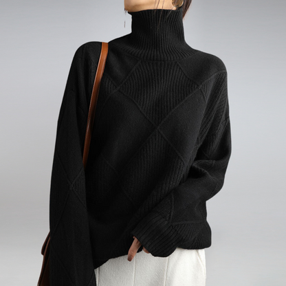 Comfortable High-Neck Sweater