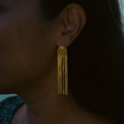 String Statement Earrings - Nora & Grace Boutique