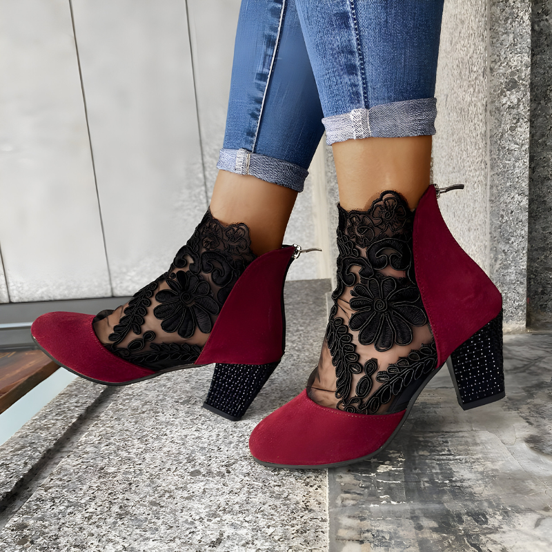 Elegant hills with lace