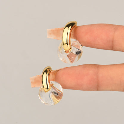Prism Copper Earrings