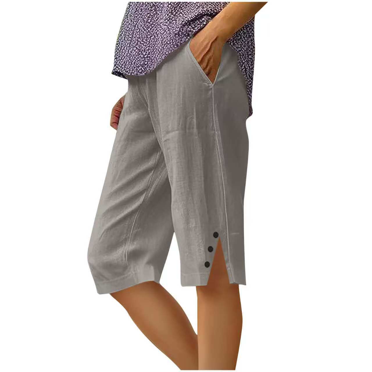 Capri Pants with Pockets