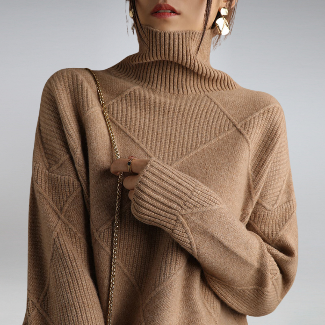 Comfortable High-Neck Sweater