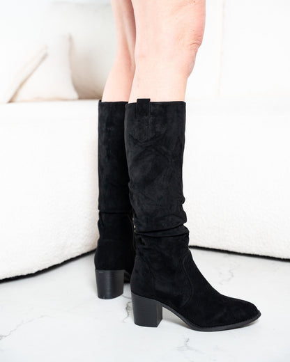 Margo Black High Boots
