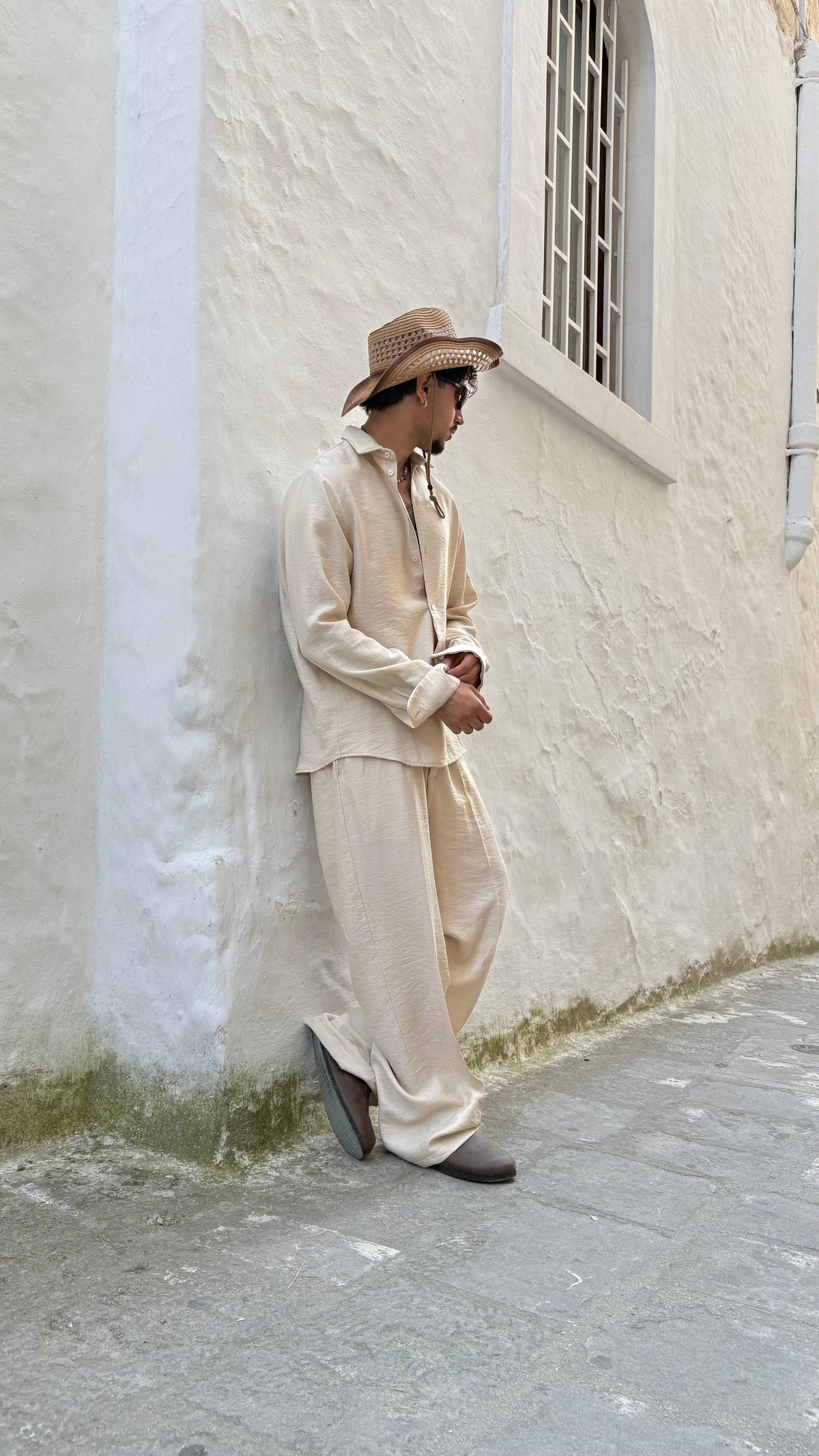 Santorini Linen Set