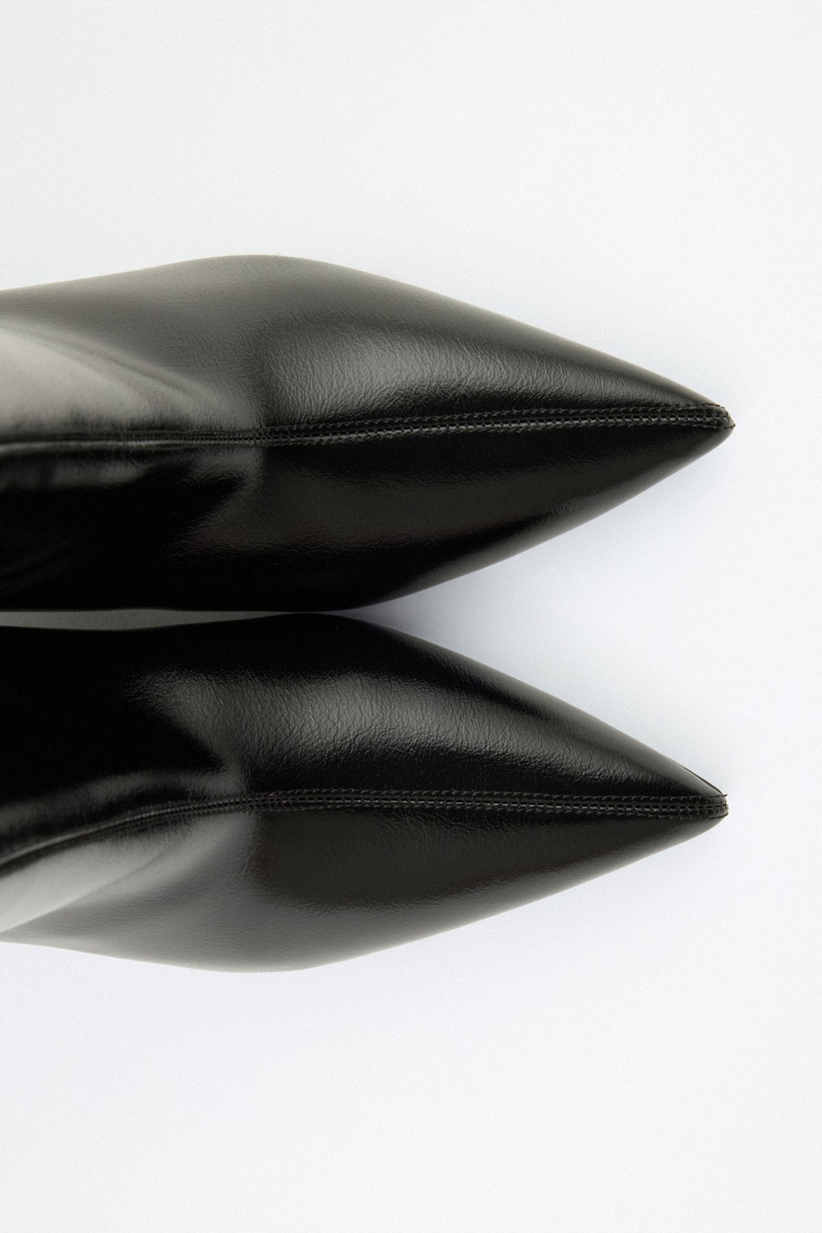 Aria | Black Leather Ankle Boots - Nora & Grace Boutique