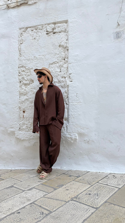 Santorini Linen Set