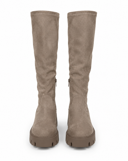 Barca High Boots - Taupe