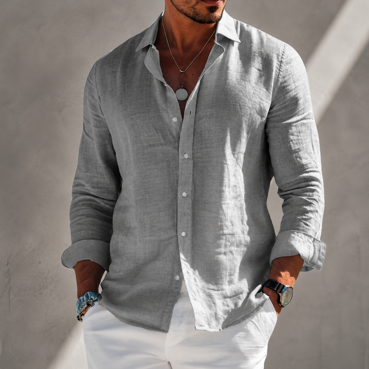 Lightweight Elegant Summer Shirt