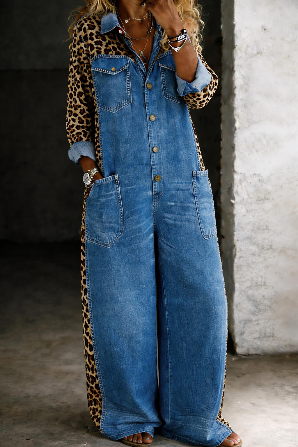 Denim Jumpsuit