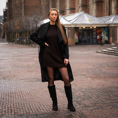 Perfect Basic High Boots Black