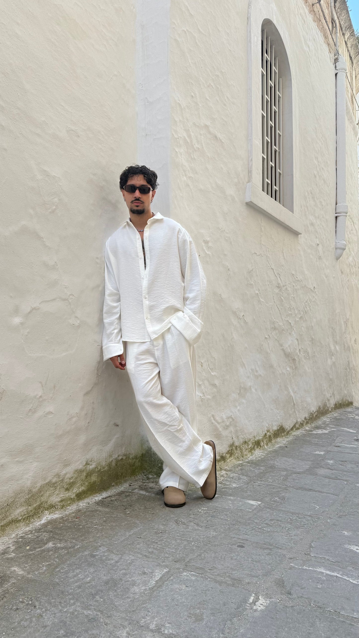 Santorini Linen Set