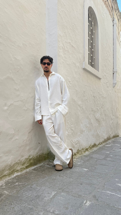 Santorini Linen Set