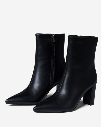 Convertible | Black 2-in-1 Knee & Ankle Boots - Nora & Grace Boutique