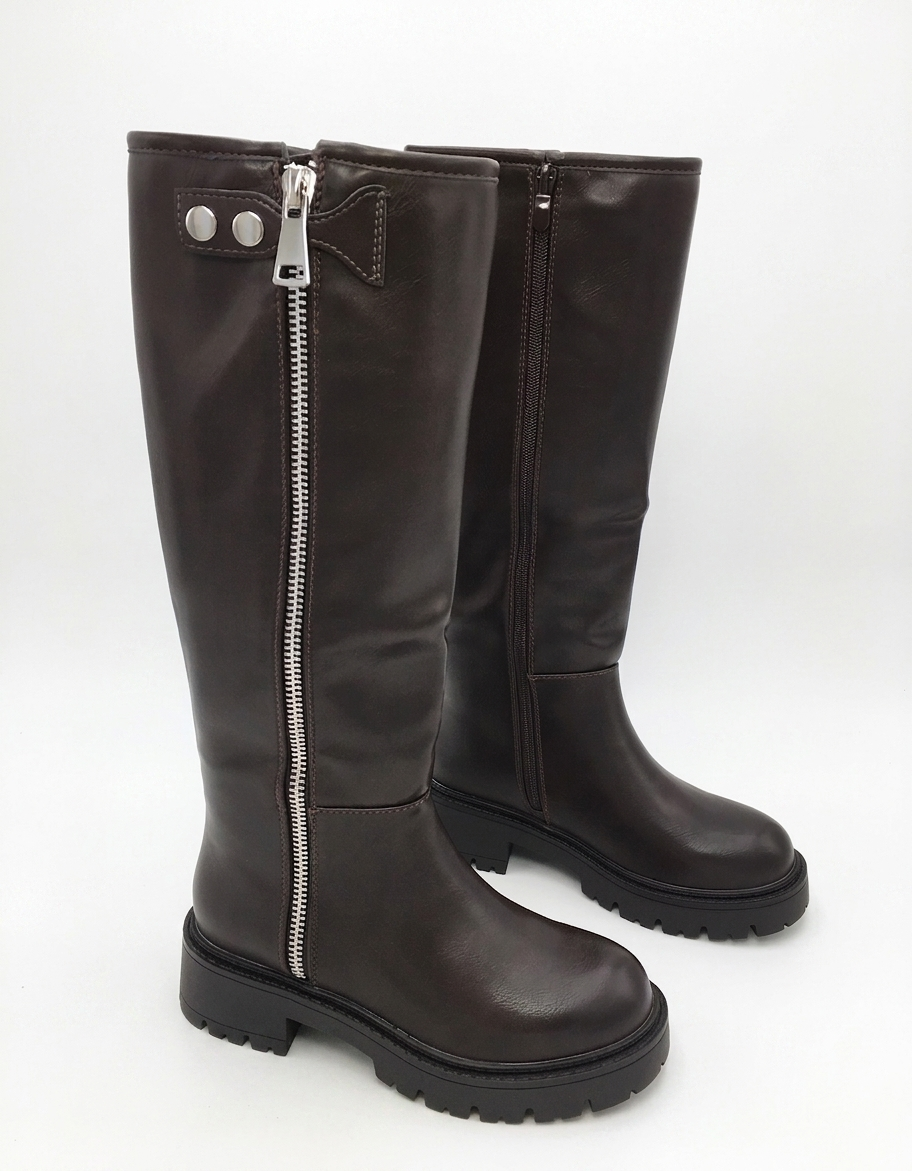 Els Brown Boots (Adjustable Shaft)