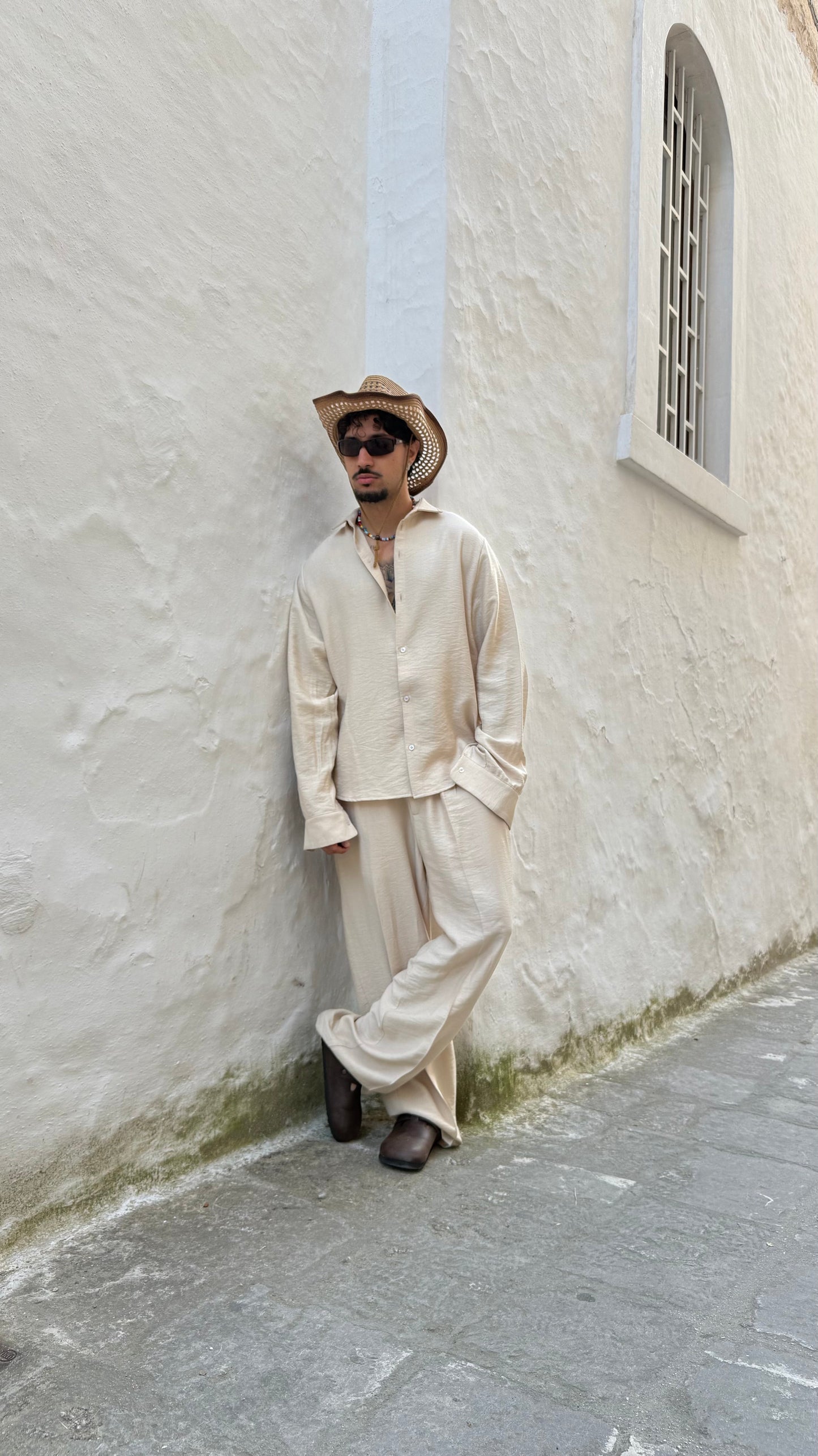 Santorini Linen Set