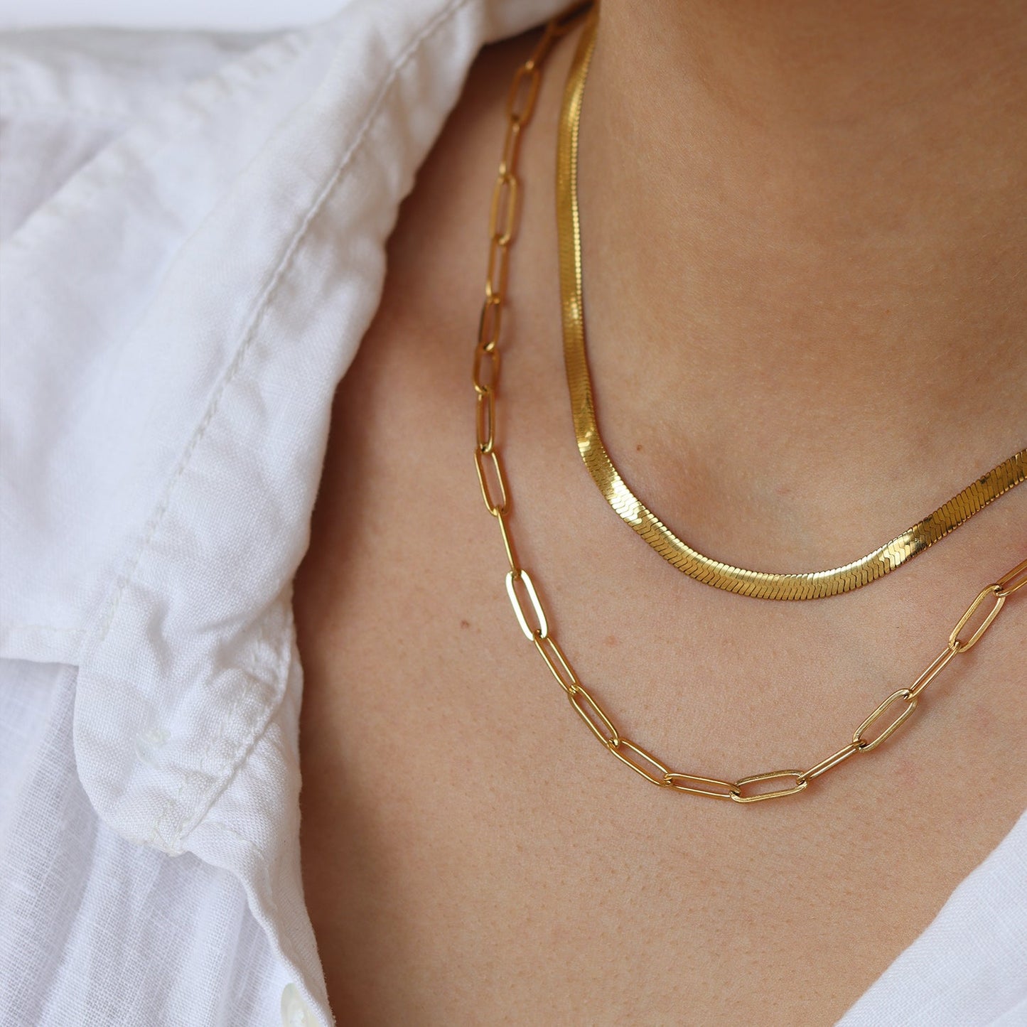 Basic Chain Necklace - Nora & Grace Boutique
