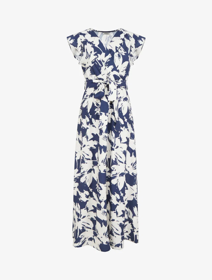 Long with floral Print Dress