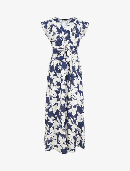Long with floral Print Dress