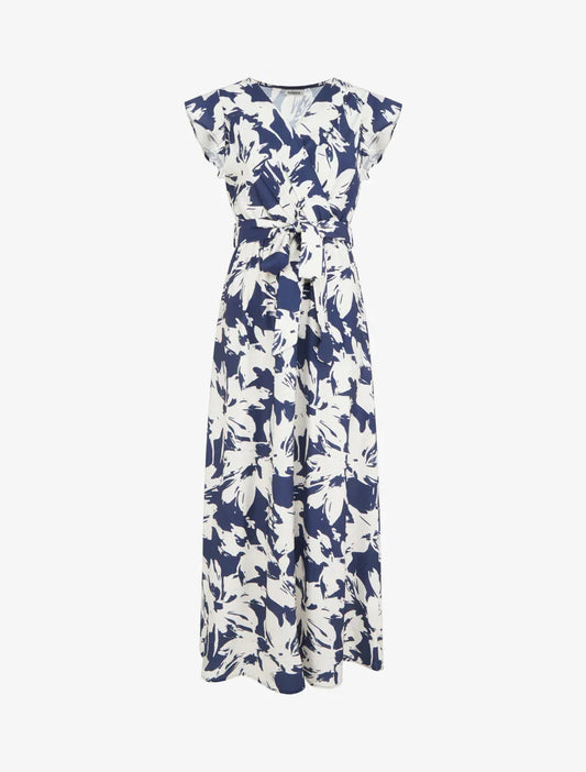 Long with floral Print Dress